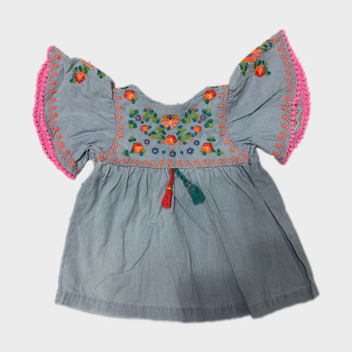 Next  Rochie din denim 3-6 luni ( 68 cm)