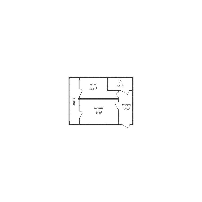 Продам 1 ком квартира Береке