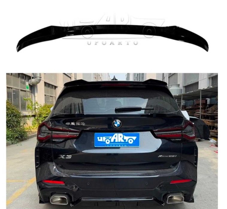 Eleron portbagaj Lip Portbagaj Spoiler M pentru BMW X3 G01, Negru Lucios