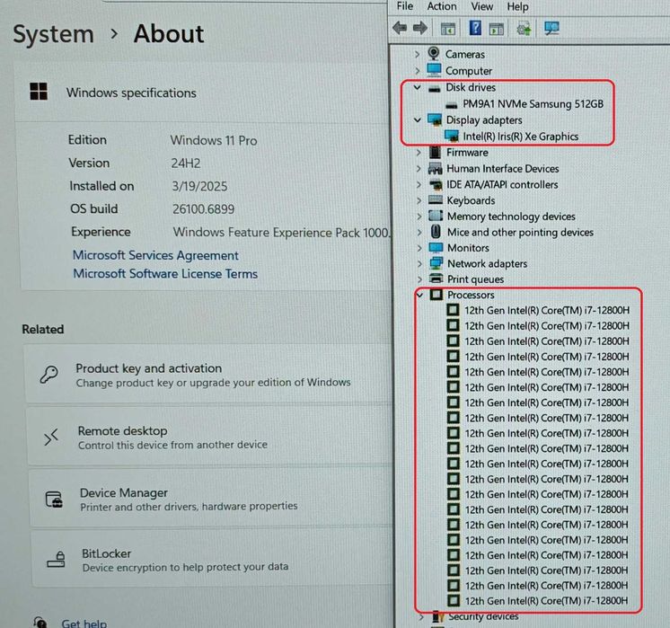 Dell Latitude 5531/Core i7-12800H/16GB DDR5/512GB SSD/Iris Xe/15.6 IPS