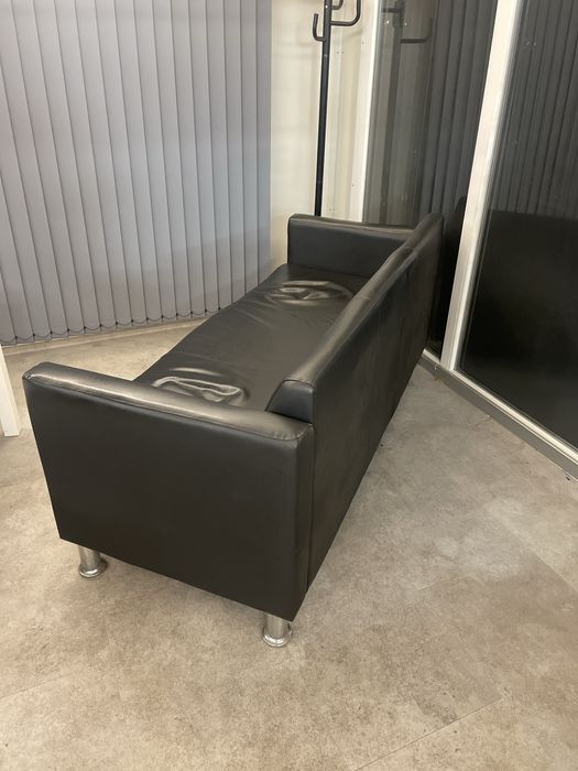 Кожен Диван/канапе/тройка