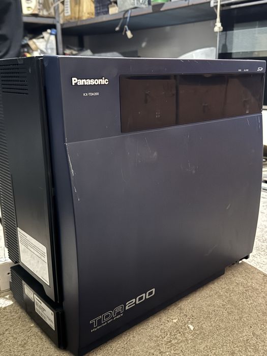 Мини-АТС Panasonic KX-TDA200 (Гибридная IP-АТС) + платы расширения