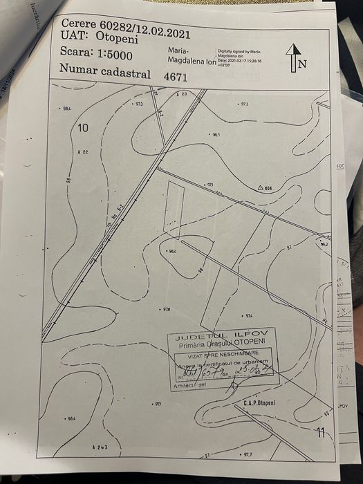Teren de vânzare otopeni, odai