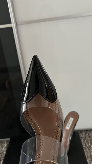 Pantofi Alaia Coeur piele naturala pe stoc