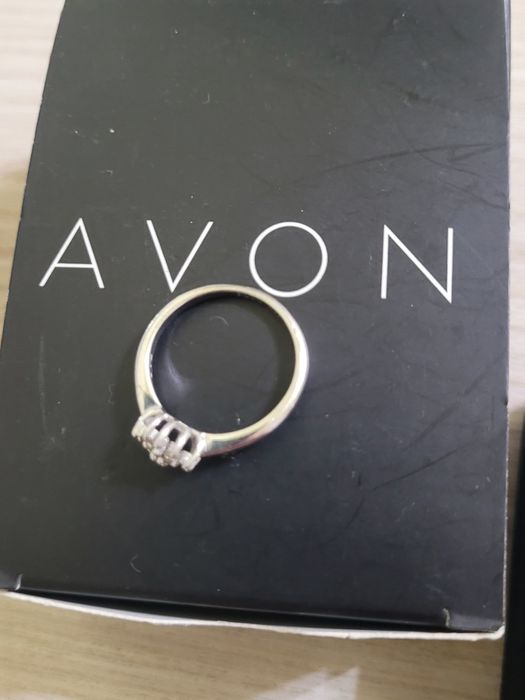 Inel argint cu diamant Abellina Diamond de la Avon, marimea 6