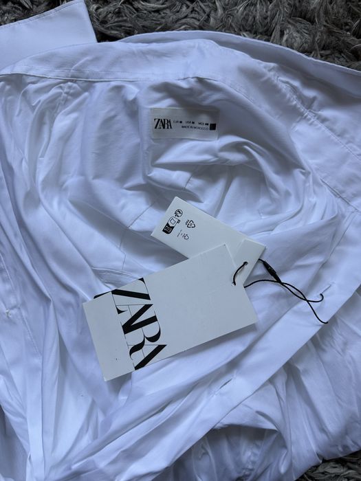 Camasa alba eleganta Zara Man