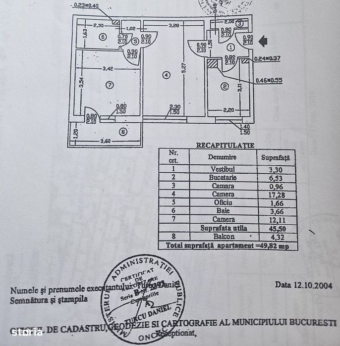 Apartament 2 camere 1 Decembrie 1918