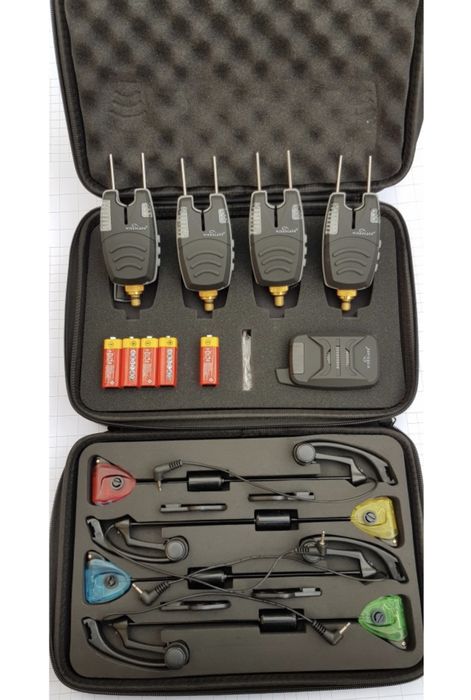 Set 4 Avertizori cu Statie Wind Blade plus 4 Swinger cu led MKM3