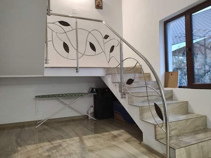 Balustrade sticlă-inox Balustrade Argeș,Dâmbovița, Inox Giurgiu, Ilfov