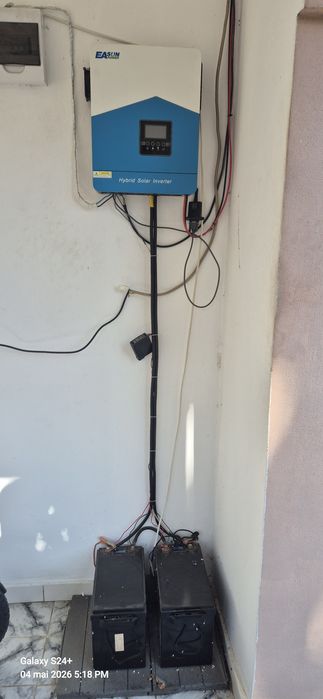Sistem fotovoltaic pe 24 volti 200AH  4.2 kw