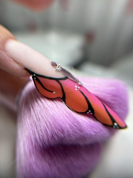 Unghii cu gel-Manichiura-Unghiute