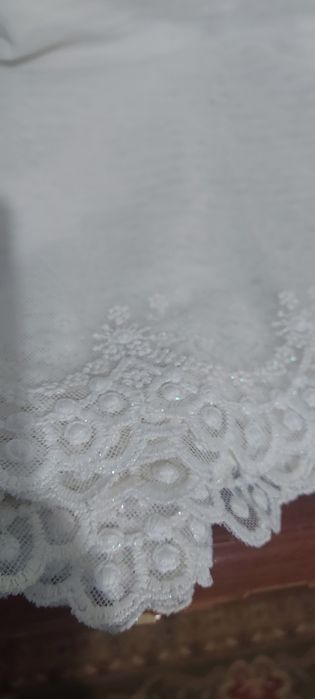 Тюль  сетка айвори
