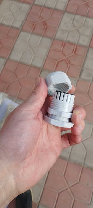 Пластмассовые муфта 25 крепление