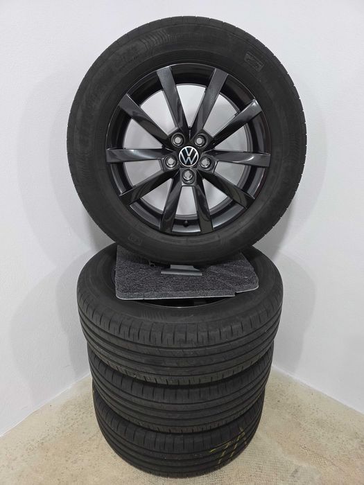 Jante 16 OEM Skoda Fabia, Kamiq, Rapid, Scala VW Polo Taigo T- Cross Seat 6Jx16, ET38, 5x100 , 57.1 205 60 16 Good Year