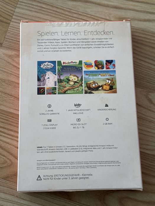 Tableta copii Fire 7Kids • NOUA • Sigilata