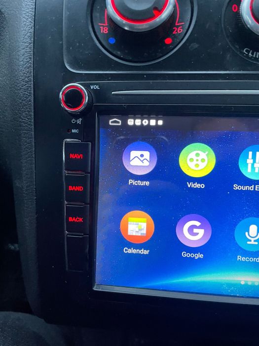 Vand radio masina functional