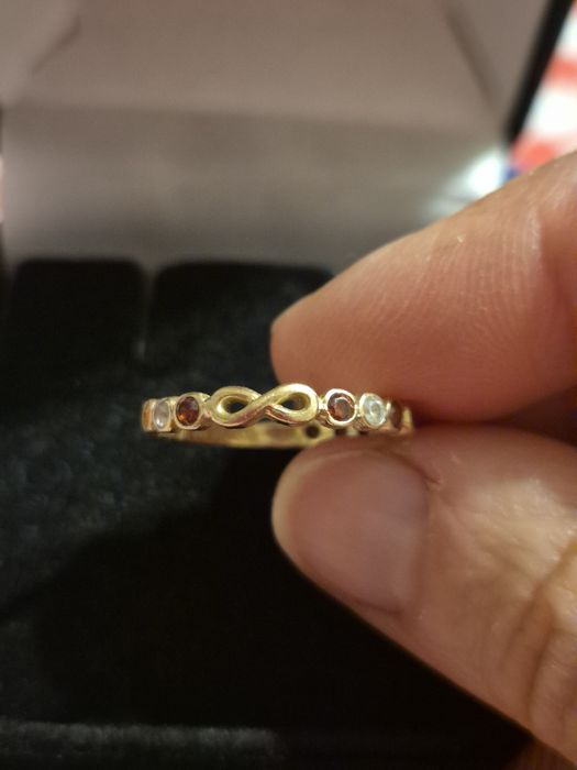 Inel infinity aur 14k, 1.36gr, marimea 12