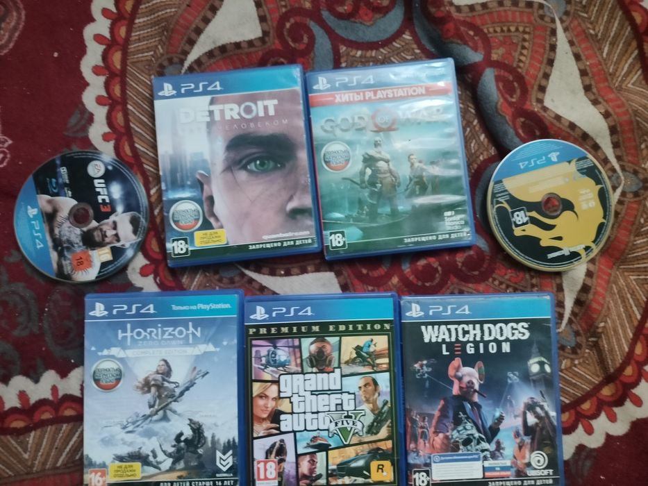 Продам диски от пс 4