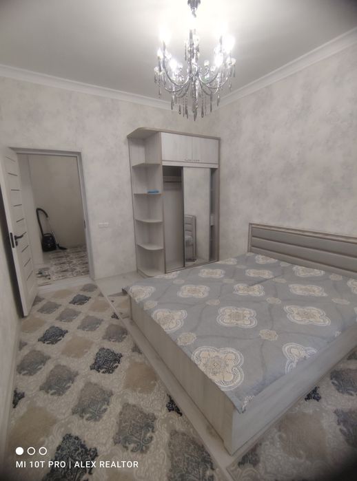 Аренда 1в2 квартиры Янгихаёт Спутник 16А новый ремонт