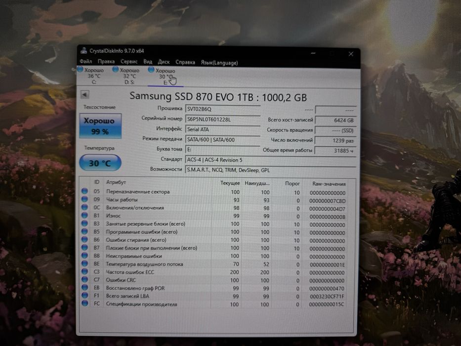 Ssd samsung 870 evo 1tb