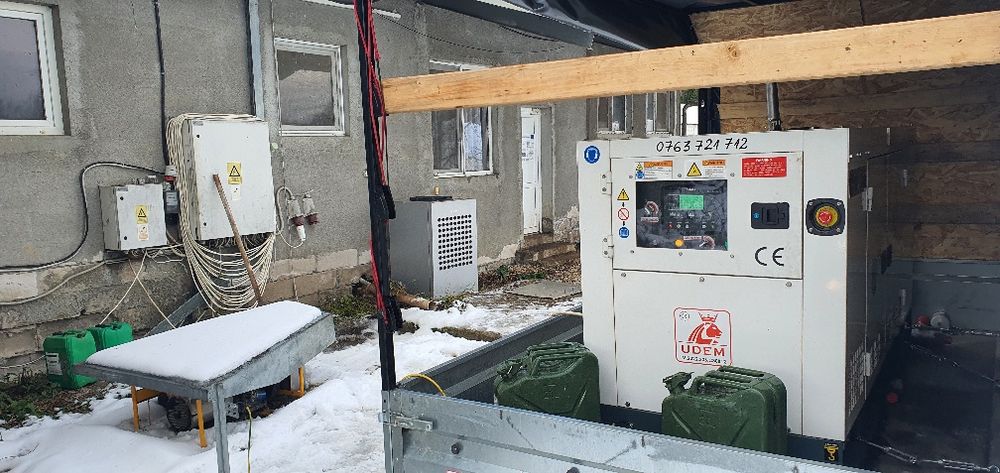 Inchiriez generatoare trifazice 40kW(50kVA) si 56kW(70kVA)