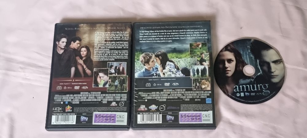 Colectie 3 Dvd-uri Saga/Amurg 2012