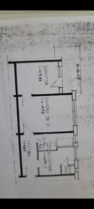 Apartament cu 2 camere, tip X mare