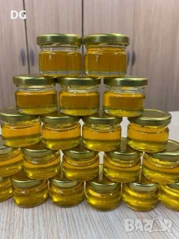 Бурканчета пълни с мед 25 мл. за подаръци