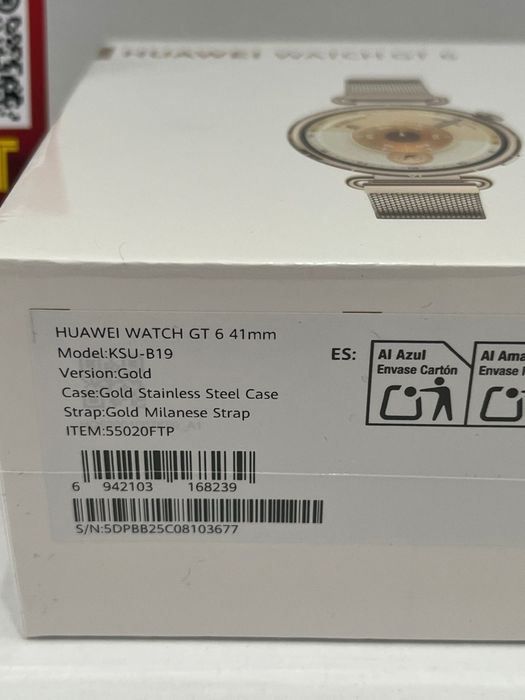 Huawei Watch GT6 sigilat 41mm Amanet BKG
