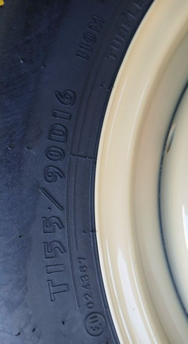 Roată rezervă slim 5x114.3 Hyundai Kia Mazda  Mitsubishi 155.90.16  CB 67,1