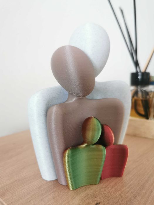Statuete cuplu, familie - printate 3D