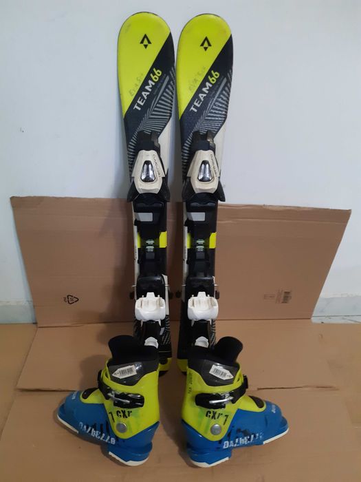 Schiuri copii set schi asortate cu clapari ski buyback