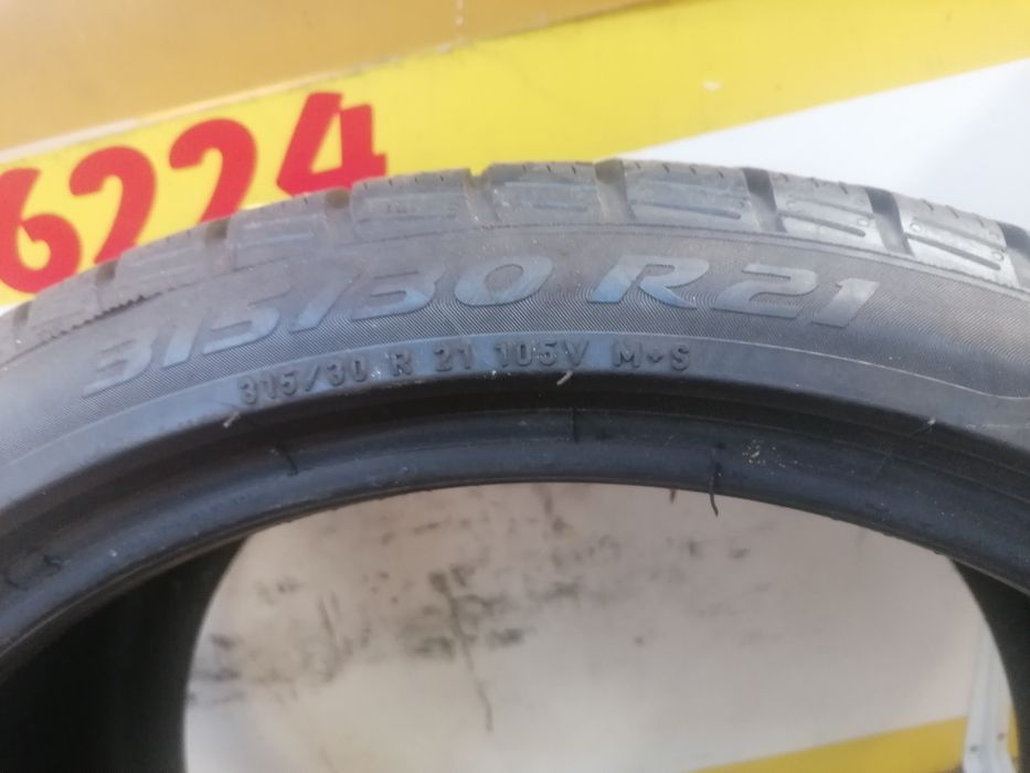 315/30/21 Iarna 2 Pirelli 105v dot 4320.  5,,87mm