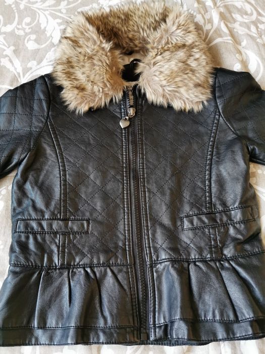 Детско кожено яке Young Dimension