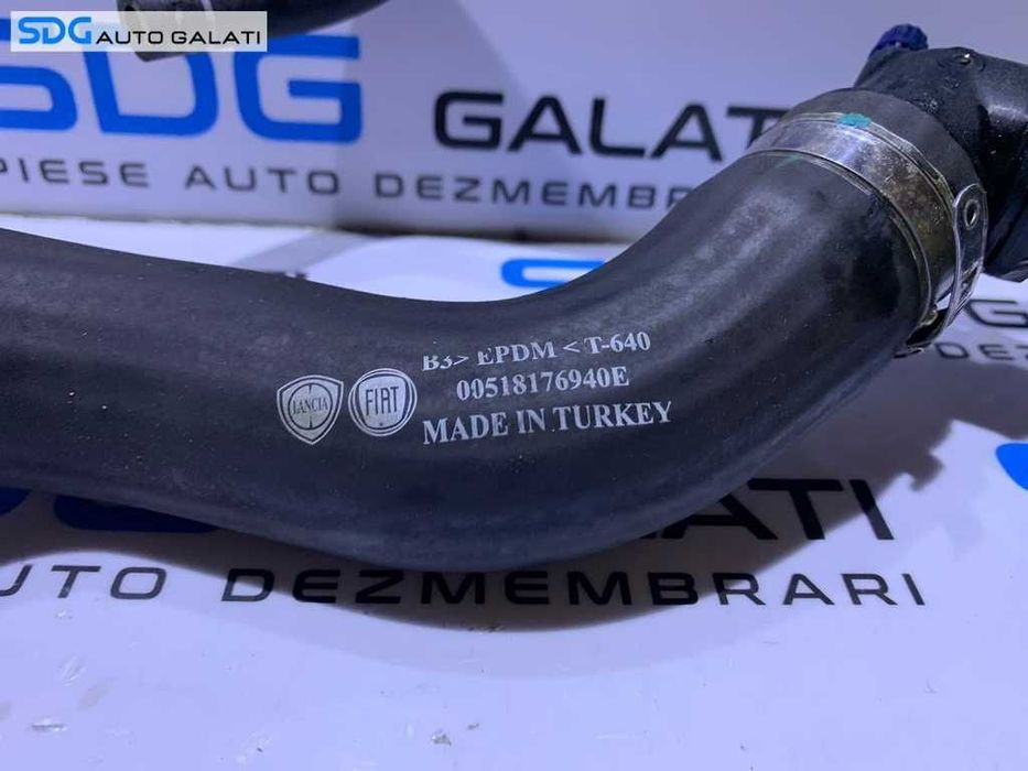 Suport Carcasa Termostat cu Furtun Furtune Apa Radiator Racitor Gaze Suport EGR Fiat Linea 1.6 JTD Multijet 2007 - 2018