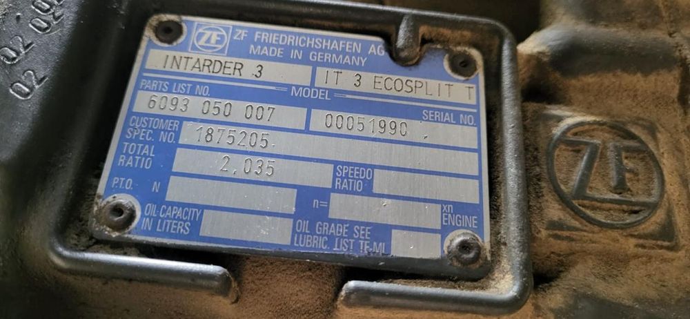 КПП zf 16 на даф 105 с интардер
