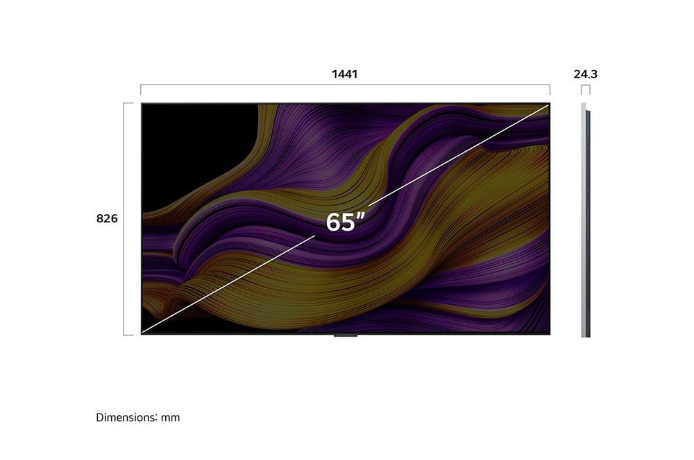 Телевизор LG OLED65G5RLA 65" (2025) Индонезия 2 goda garantiya