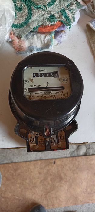 Продается электросчетчик однофазный
