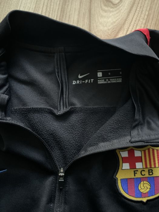 NIKE F.C. Barcelona/мъжки тренировъчен анорак/суичър L