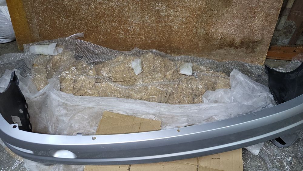 Бампер задний на ларгус