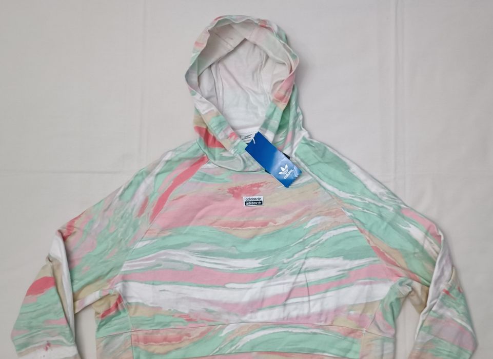 Adidas Originals Cropped Hoodie оригинално горнище S Адидас суичър