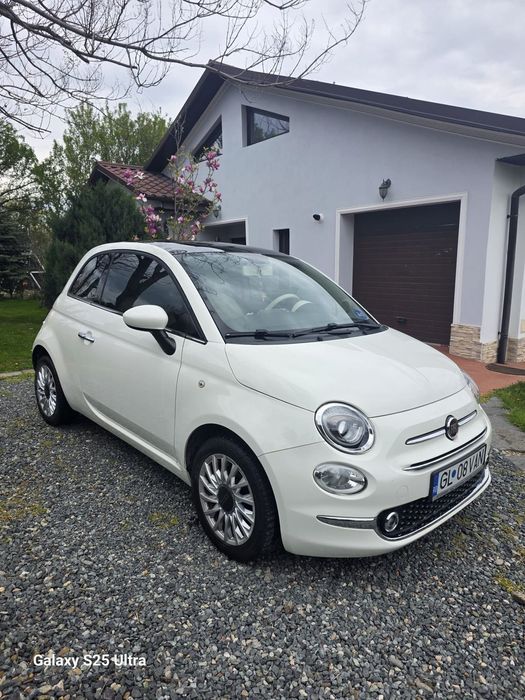 Fiat 500 Dotări:  Lumini de zi LED Faruri de ceață Inchidere centralizată Plafo