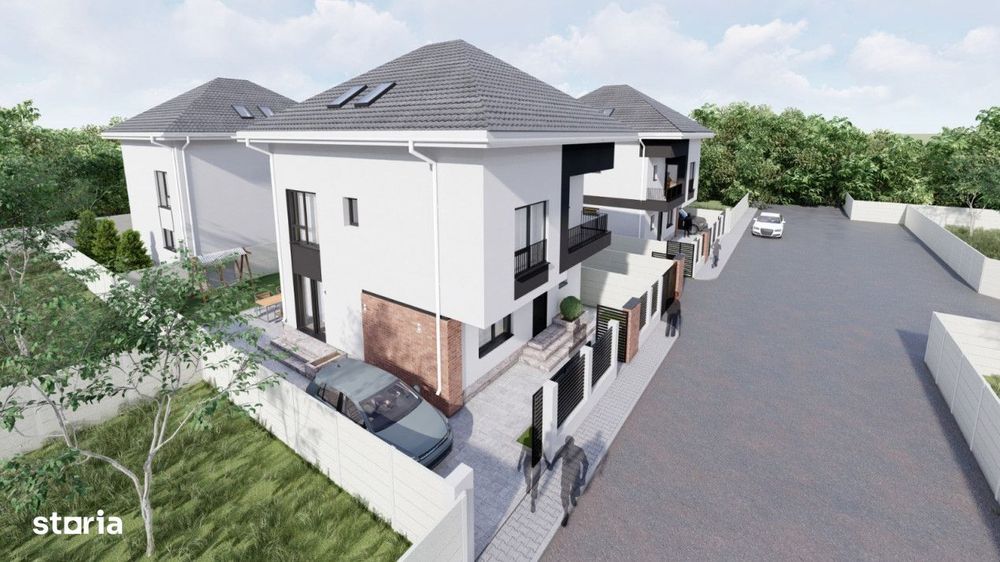 Vanzare Casa/Vila P+1+M Bragadiru-Celofibrei Ansamblu id nr 40