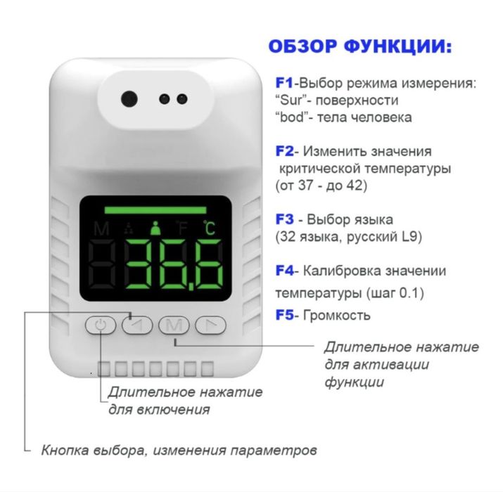 Термометр со штативом