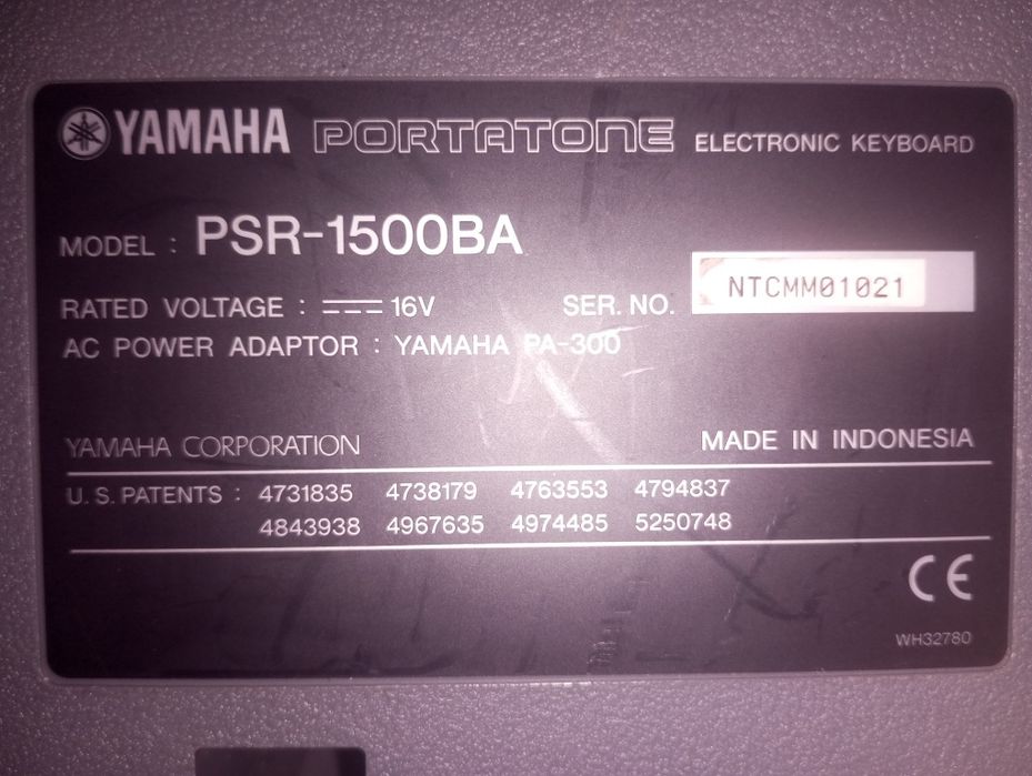 Синтезатор Yamaha
