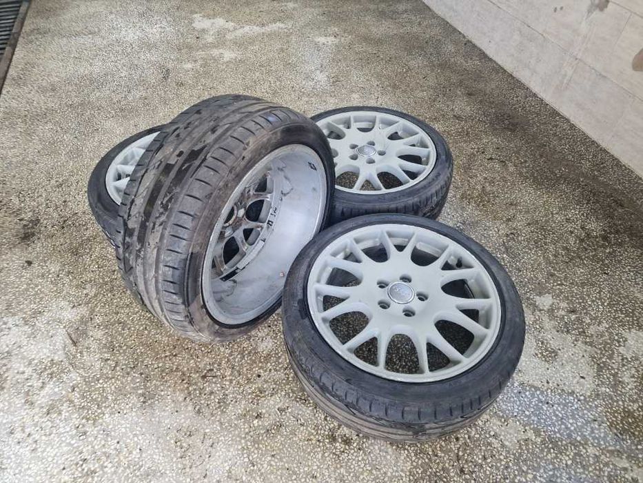 4бр гуми с алуминиеви джанти за Audi, Skoda, Seat, VW
