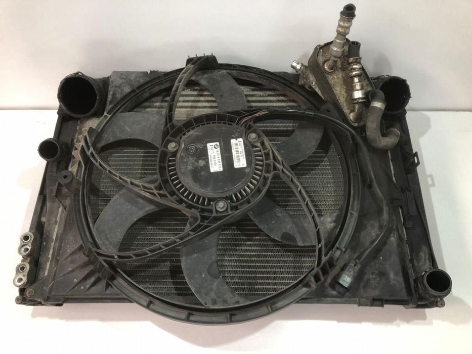 Ansamblu radiatoare cu electroventilator BMW Seria 3 LCI E90 2.0d N47D