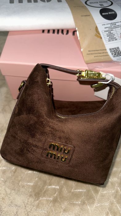 Новая сумка Miu Miu!