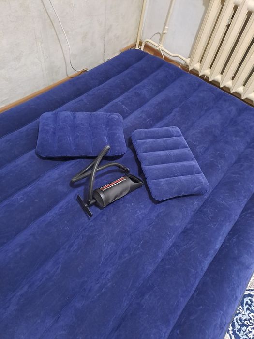 Двухместный надувной матрас