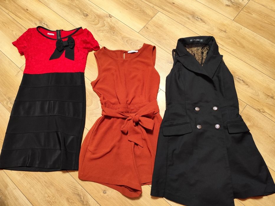 Salopete si rochita marimea S